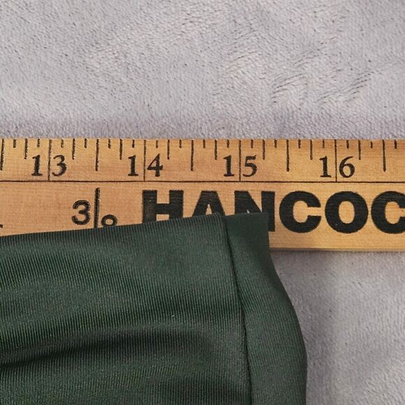 Knights Apparel Michigan State MSU Cropped Leggings L Gray/Green Football Fan - Picture 3 of 6